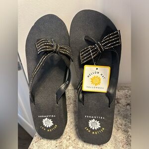 BNWT Yellowbox Flip Flops